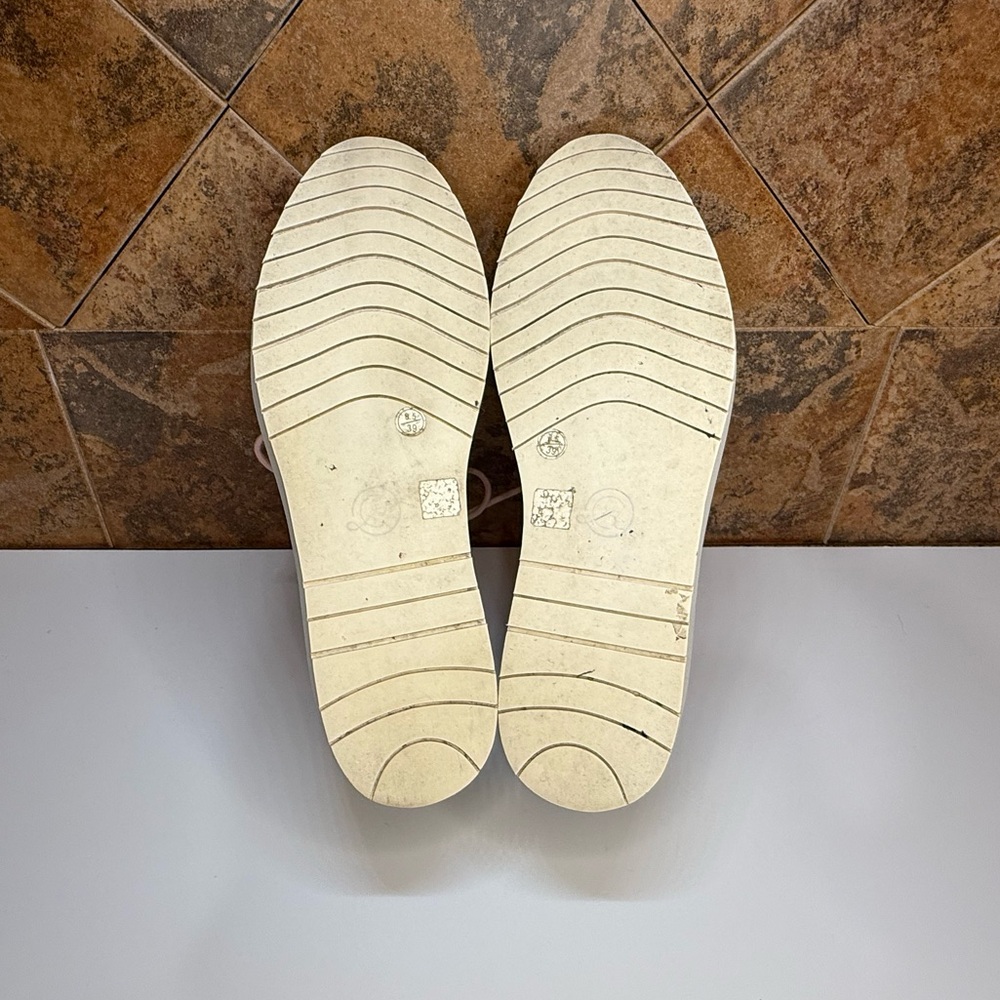 Silver Platform Oxford Shoes - Picture 6 of 7